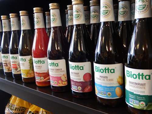 Organic Vegetable & Fruit Juices