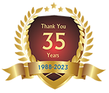 35th Anniversary Badge