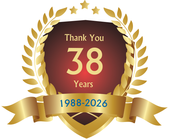 35+ Anniversary Badge